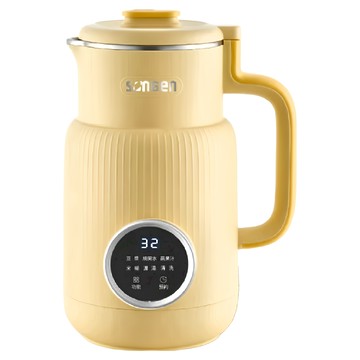 SOnGEn 松井 多功能蔬果輔食冷熱破壁調理機/豆漿機/果汁機 SG-331JU 奶油黃  1個