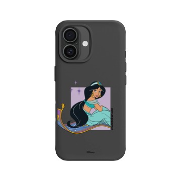iPhone 16 SolidX 黑 - 迪士尼-公主系列 Disney Princess - 公主專屬系列-阿拉丁 茉莉公主