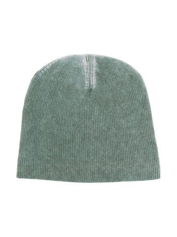 Bonpoint - ribbed-knit cashmere beanie - kids - Cashmere - T5 - Green