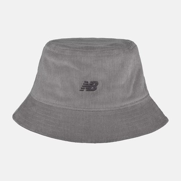 【New Balance】Hat 休閒帽 男女款 中性 漁夫帽 燈芯絨 米白色_LAH43006SLA-F