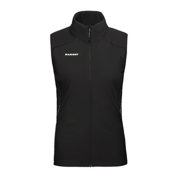 MAMMUT Rime Light IN Flex Vest W 機能化纖立領背心 黑色 女款 #1013-01390