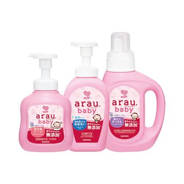 【SARAYA】愛樂寶 明星商品組(洗髮沐浴泡泡+奶嘴奶瓶泡泡+無添加洗衣液)
