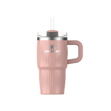 STANLEY TEXTURE系列 吸管隨手杯2.0 0.59L / 鉑金粉
