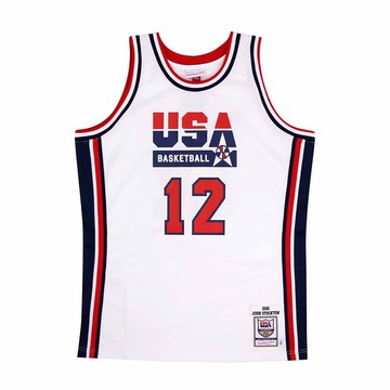 M&N Authentic球員版復古球衣 92 Dream Team #12 John Stockton