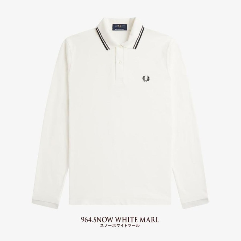 フレッドペリー 長袖 ポロシャツ The Fred Perry Shirt M1212 英国製