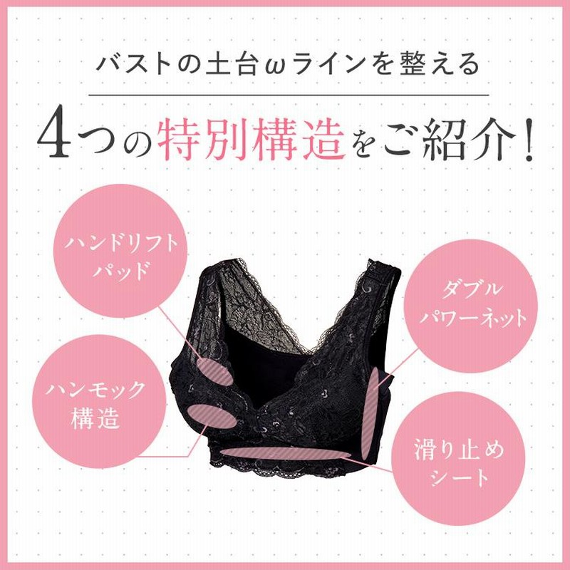 ナイトブラ LUNA 累計販売200万枚突破 公式2枚セットLUNA