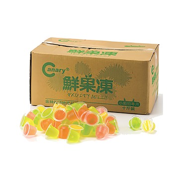 Canary 甲蟲【綜合水果】果凍10斤 點心 寵物鳥營養補充品  6kg  1入