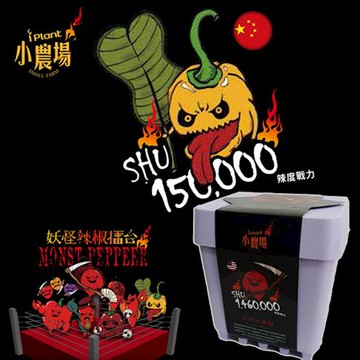 任-iPlant積木開心小農場樂活盆栽(鐵扇燈籠椒)