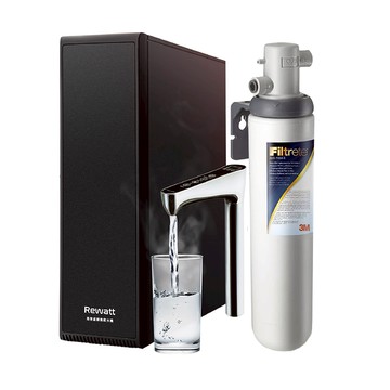 〔Rewatt綠瓦+3M〕S004 櫥下型淨水系統組合(不含安裝)