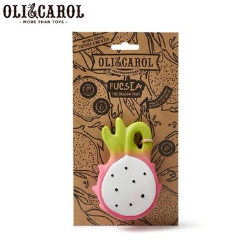 【OLI&CAROL】咬牙器-火龍果✨送禮首選✨新生禮✨彌月禮✨育兒好物