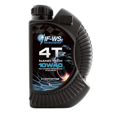 【車百購】NanoLub IF-WS2 奈米鎢 4T 10W40 全合成機車機油 JASO MA 抗極壓200%