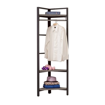 【唯熙傢俱】安迪工業風灰橡色衣角架