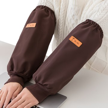 Misoroun 簡約時尚工坊畫室袖套  棕色  39 x 17.5cm