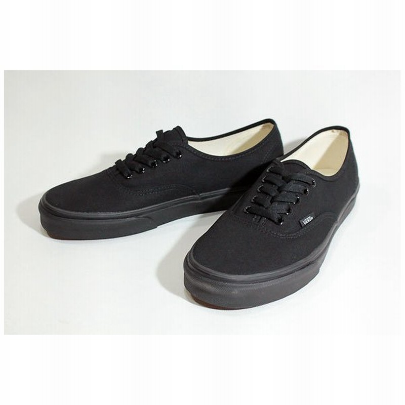 Vansバンズ Usモデル 定番モデル 定番カラー Authentic オーセンティック Black Black オールブラック スニーカー メンズ キャンバス 通販 Lineポイント最大0 5 Get Lineショッピング