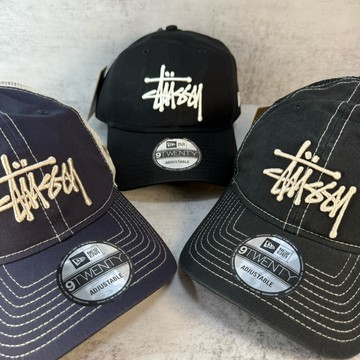《Urban當天出貨》Stussy New Era 9Twenty Basic Trucker 卡車帽 老帽  棒球帽