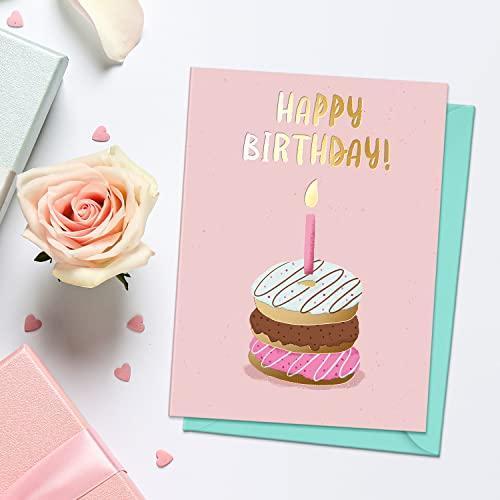 グリーティングカード |Sweetzer  Orange Birthday Happy Birthday Card 封筒とバースデーカード詰め合わせ