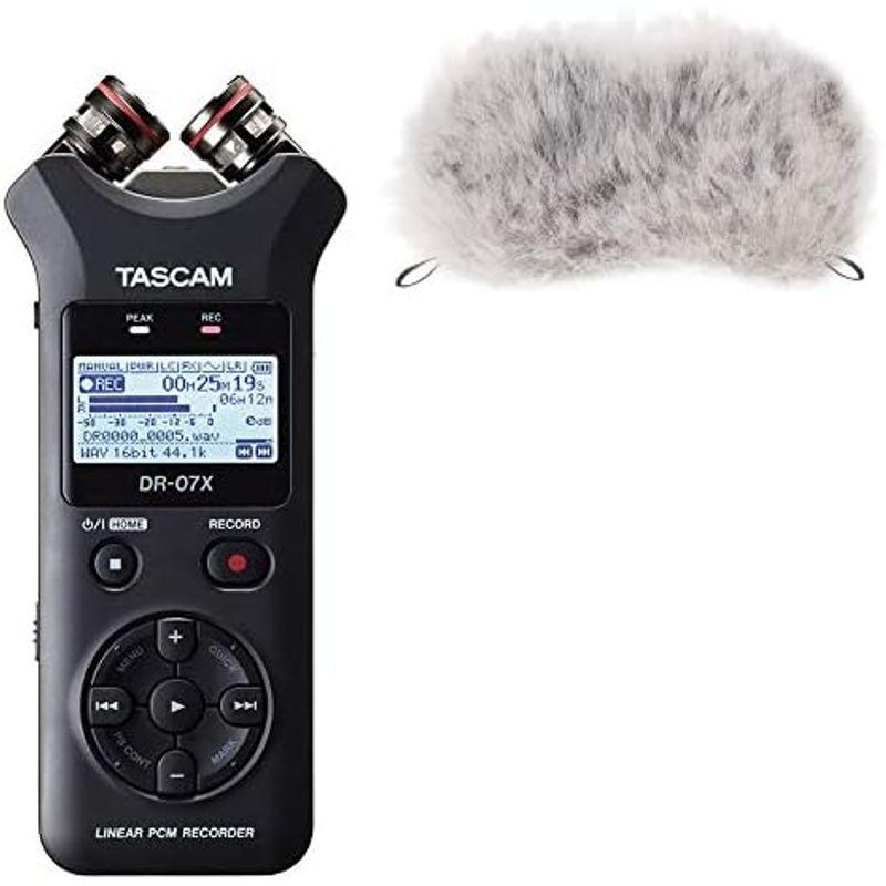 TASCAM DR-07X   ウィンドスクリーン付きセット リニアPCMレコーダー