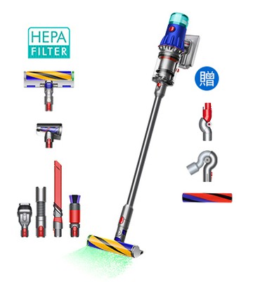 【送四豪禮】Dyson V12 Detect Slim™ Fluffy 輕量無線吸塵器