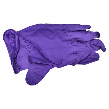 HC 宏崟 拋棄式丁腈耐油手套  食安級  加厚防滑  紫色  XL  1盒