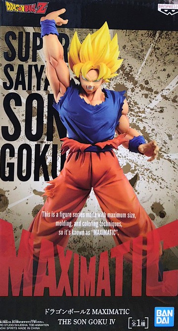 台灣代理版 七龍珠Z MAXIMATIC IV 4 孫悟空公仔 七龍珠 悟空 金髮 超級賽亞人 賽亞人