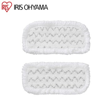 IRIS OHYAMA 充電式電動拖把IC-M01專用絨毛拖把墊 2片裝 MC-P01