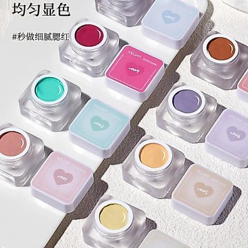 臺灣出貨✨拍拍膠美甲小穎彩繪甲油膠漸變半固態多巴胺指甲油馬卡龍顯白20色✨賣場精選