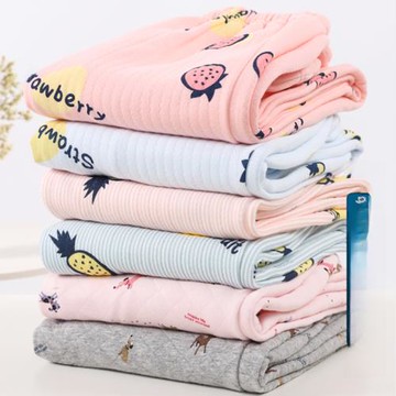 秋冬季睡褲女士加厚保暖純棉棉褲暖氣房全棉空氣層褲子家居褲卡通