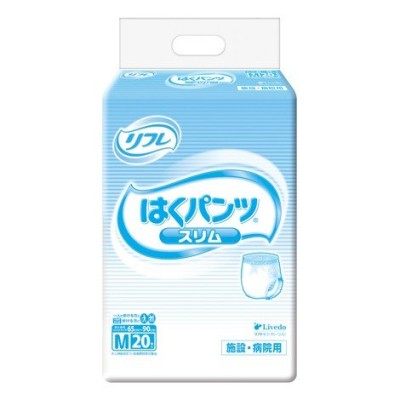 リフレ はくパンツ スリム M 65-90cm 20枚 | LINEショッピング