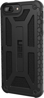 【美國代購-現貨】UAG iPhone 8  7  6s Plus Monarch Feather-Light [極緻黑] 軍用摔落測試手機殼 黑色