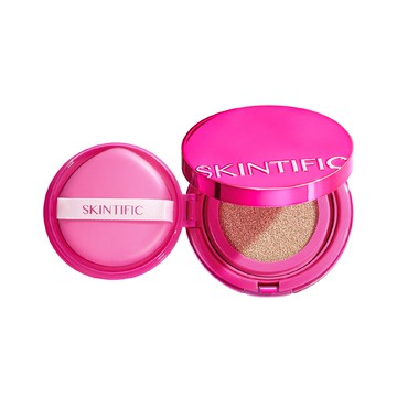 SKINTIFIC 無瑕水光粉氣墊02W暖調象牙色