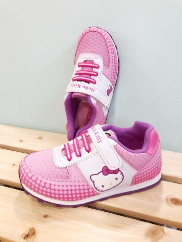 【震撼精品百貨】Hello Kitty 凱蒂貓~台灣製Hello kitty正版兒童透氣鞋-粉色(17~23號)