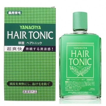 日本柳屋Yanagiya Hair Tonic 髮根養髮液(超爽快原味) 240ml 日本境內版養髮液頭皮水 髮根營養液