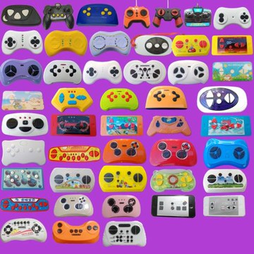 兒童電動車遙控器通用四輪遙控車玩具車貝瑞佳小龍哈彼貝多奇配件