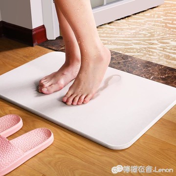 地墊浴室吸水墊硅藻泥土腳墊進門衛生間地毯防水防滑門口衛浴廁所