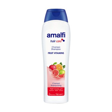 Amalfi VITC果之菁華洗髮精 750ml 適合正常偏油/頻繁洗髮者 溫和洗淨毛髮 完全不含矽靈 100%歐洲製造  1瓶