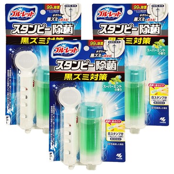 KOBAYASHI 小林製藥 BLUELET 馬桶清潔芳香凍 除菌效果 抑制黑垢 清洗消臭  28g  3組