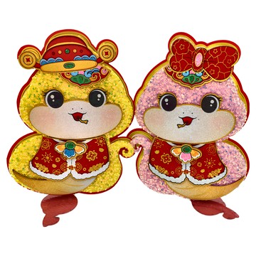 亮片生肖門貼(對)  大(31 x 19cm)