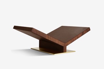 精裝書架Collector Classic Bookstand - Brown Peddled Leather