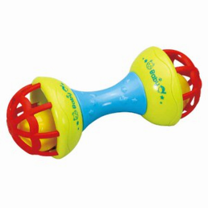 シェイカーラトル ダンベル型 にぎにぎ ガラガラ おもちゃ オモチャ 玩具 赤ちゃん ベビー 新生児 出産祝い プレゼント ギフト 贈り物 ア 通販 Lineポイント最大get Lineショッピング