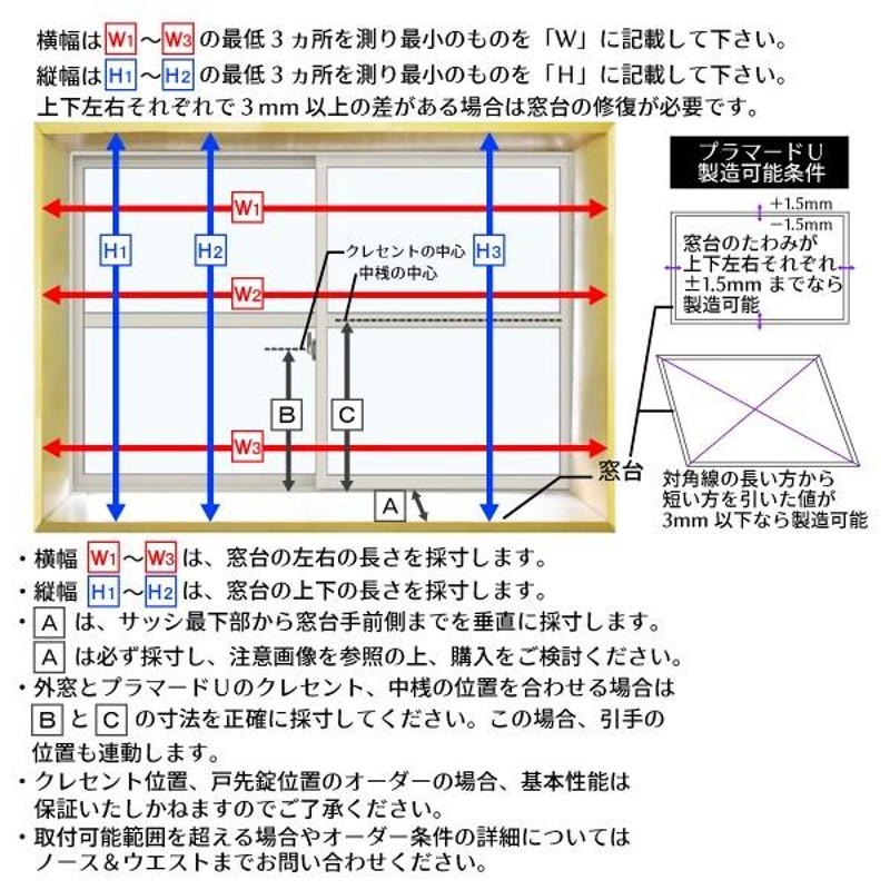 YKKap 内開き窓 内窓 プラマードU 単板ガラス 4mm不透明ガラス[制作