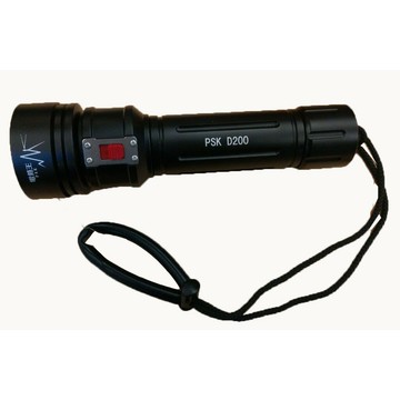 【電筒王 隨貨附發票】電筒王 PSK D200專業潛水手電筒 水下200米 4000流明