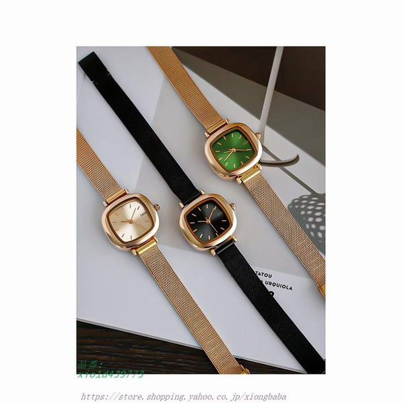 腕時計 レディース 防水 ウォッチ おしゃれ シンプル ギフト 四角 カジュアル クリスマス 時計 プレゼント スクエア型 通販 Lineポイント最大0 5 Get Lineショッピング
