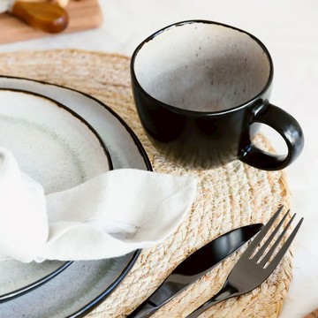 比利時 S&P Lunar 靜月暮影 陶瓷馬克杯