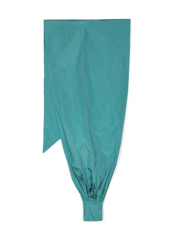 CHIARA BONI La Petite Robe - sliding-knot taffeta scarf - women - Polyester - One Size - Green