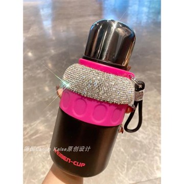 德國Canim Kalse 多巴胺風大容量保溫杯不銹鋼手提水杯便攜泡茶杯