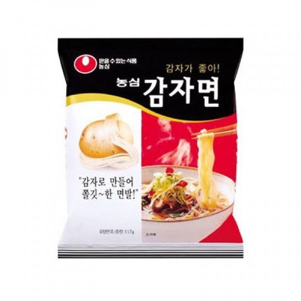 韓国食品 栄養たっぷりのモチモチ麺が最高！農心・ジャガイモ麺　117g