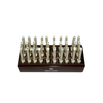 SANBY 數字5號 30支入 連結章(明朝體) W130 D52 H70 mm /個 EN-N5-2S