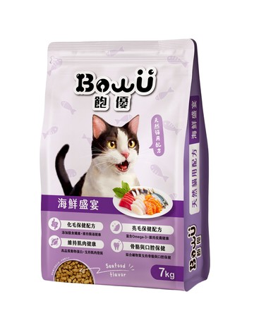 【BowU 飽優】全方位營養貓食7Kg-海鮮盛宴口味