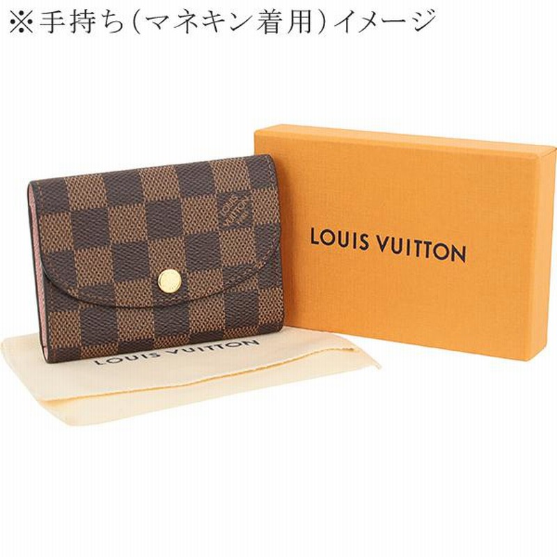 ルイヴィトン LOUIS VUITTON 二つ折り財布 ポルトモネロザリ ダミエ 2