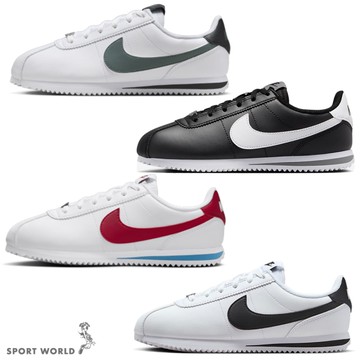 Nike 休閒鞋 女鞋 大童鞋 阿甘鞋 鐵牌 皮革 CORTEZ【運動世界】DM0950-106/DM0950-001/DM0950-115/DM0950-108
